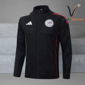 Veste de Survetement Ajax 2025/2026 - noir