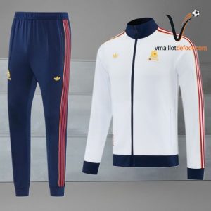 Ensemble Survetement AS Roma 2026/2027 - blanc bleu
