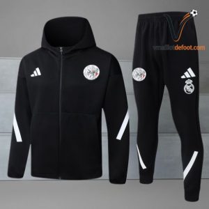 Ensemble Survetement Ajax Capuche 2025/2026 - noir