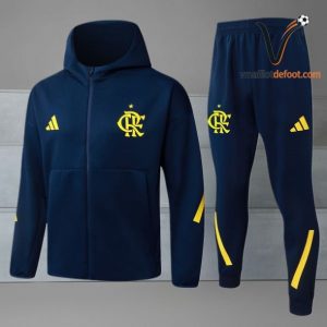 Ensemble Survetement Flamengo Capuche 2026 - bleu marine