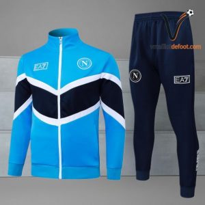 Ensemble Survetement Napoli Enfant 2025/2026 - bleu
