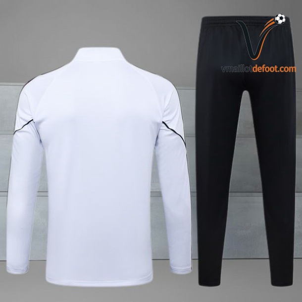 Ensemble Survetement AC Milan 2025/2026 - Blanc Noir – Image 2