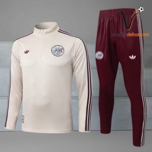 Ensemble Survetement Ajax 2025/2026 - jaune rouge