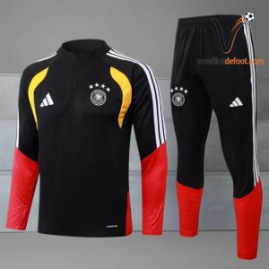 Ensemble Survetement Allemagne 2026 - noir rouge