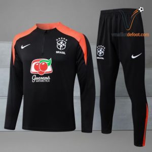 Ensemble Survetement Bresil 2026 - noirorange