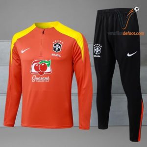 Ensemble Survetement Bresil 2026 - orange