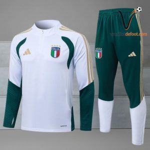 Ensemble Survetement Italie 2026 - blanc vert