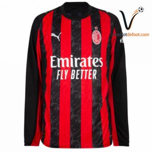 Maillot Domicile AC Milan 2025/2026 - Manches longues