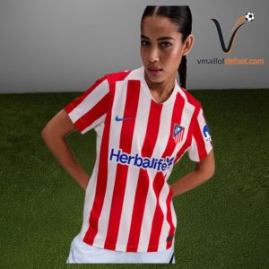 Maillot Domicile de Foot Atletico de Madrid 2025/2026 - Femme