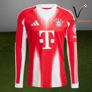 Maillot Domicile Bayern Munich 2026/2027 - Manches longues