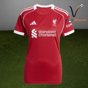 Maillot Domicile Liverpool 2025/2026 - Femme
