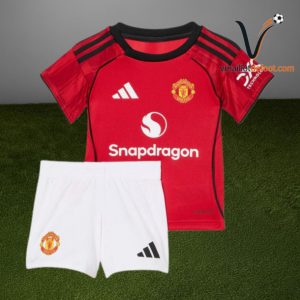 Maillot Domicile Manchester United 2025/2026 - Ensemble Enfant