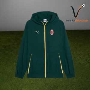 Survetement AC Milan Capuche 2025/2026 - Vert