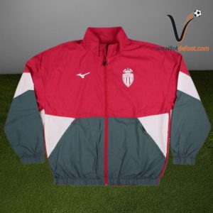Veste de Survetement AS Monaco 2025/2026 - Rouge