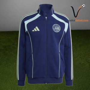 Veste de Survetement Ajax 2025/2026 - Bleu