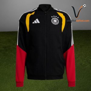 Veste de Survetement Allemagne 2026/2027 - Rouge Noir