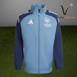 Veste de Survetement Arsenal 2025/2026 - Bleu