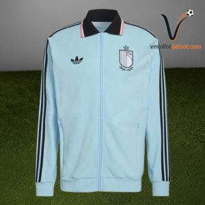 Veste de Survetement Belgique 2026/2027 - Bleu