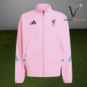 Veste de Survetement Liverpool 2025/2026 - Rose