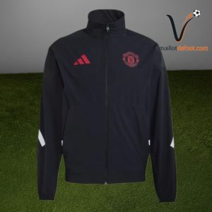 Veste de Survetement Manchester United 2025/2026 - Noir
