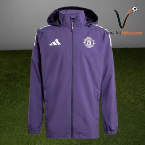 Survetement Manchester United Capuche 2025/2026 - Violet