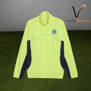 Veste de Survetement Olympique de Marseille 2025/2026 - Vert