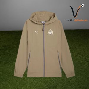 Survetement Olympique de Marseille Capuche 2025/2026 - brun
