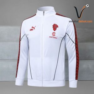 Veste de Survetement AC Milan 2025/2026 - Blanc
