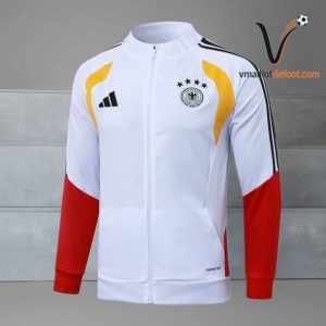 Veste de Survetement Allemagne 2026 - blanc rouge jaune