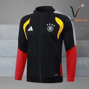 Veste de Survetement Allemagne 2026 - noir rouge jaune