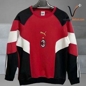 Veste de Survetement AC Milan 2025/2026 - Rouge
