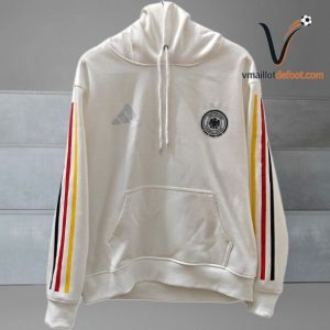 Survetement Allemagne Capuche 2026 - blanc