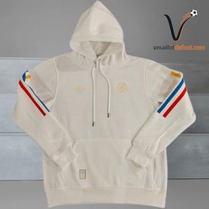 Survetement Colombie Capuche 2026 - blanc