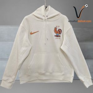 Survetement France Capuche 2026 - blanc