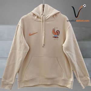 Survetement France Capuche 2026 - blanc jaune