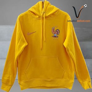 Survetement France Capuche 2026 - jaune