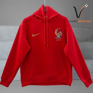 Survetement France Capuche 2026 - rouge