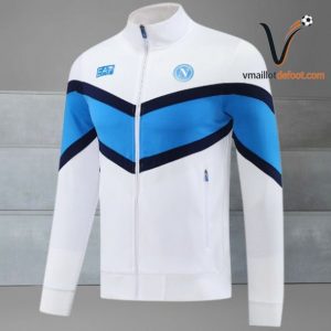 Veste de Survetement Napoli 2025/2026 - blanc