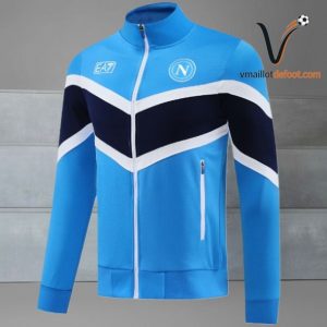 Veste de Survetement Napoli 2025/2026 - bleu noir