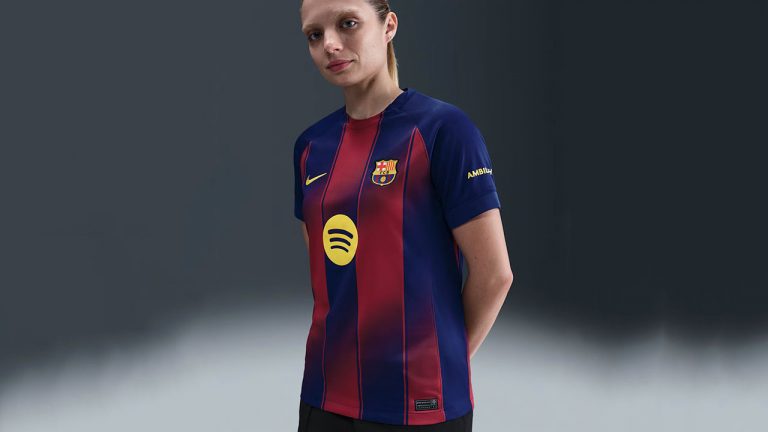 Video Maillot Domicile Barcelone 2025/2026 – Femme