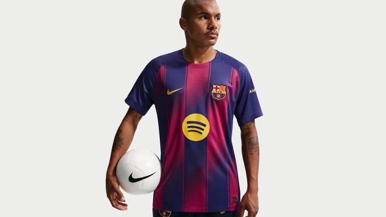Video Maillot Domicile Barcelone 2025/2026