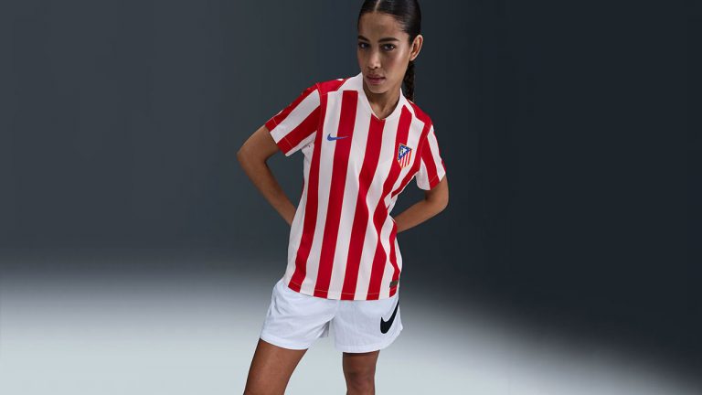 Video Maillot Domicile de Foot Atletico de Madrid 2025/2026 – Femme