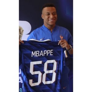 Maillot Mbappe 58 France Coupe Du Monde 2026