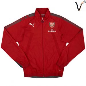 Survetement Arsenal 2017/2018 Rouge Gris