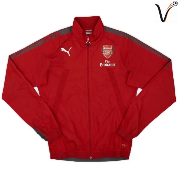 Survetement Arsenal 2017/2018 Rouge Gris