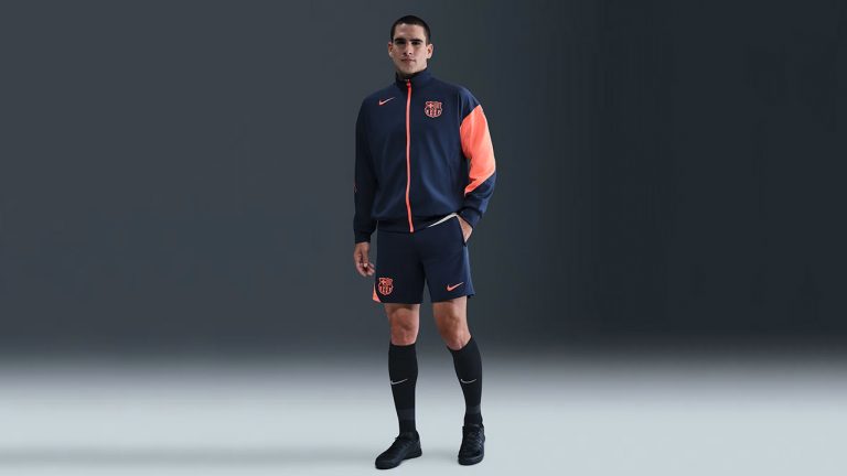 Video Survetement Barcelone 2025/2026 – blue