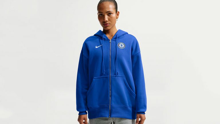 Video Survetement Chelsea Capuche 2026 bleu
