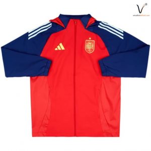 Veste de Survetement Espagne 2024/2025 Rouge