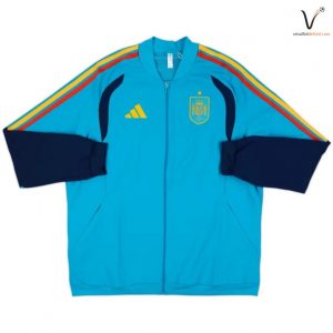 Veste de Survetement Espagne 2026/2027 Bleu Rouge