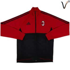 Veste de Survetement AC Milan 2017/2018 - Rouge